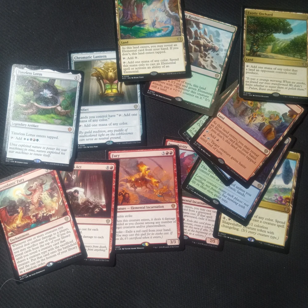 OPEN - MTG Lorwyn Eclipsed Dance of the Elements Commander Deck - OPEN